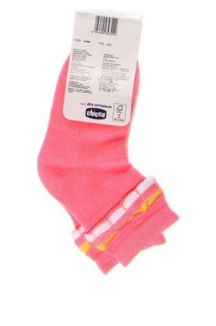 Kinder Socken Chicco, Größe 18-24m/ 86-98 cm, Farbe Rosa, Preis € 6,42