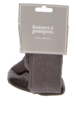 Детски чорапогащник Bonnet A Pompon, Размер 18-24m/ 86-98 см, Цвят Сив, Цена 54,51 лв.
