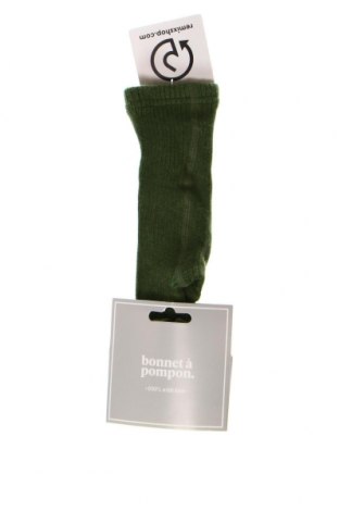 Kinderstrumpfhose Bonnet A Pompon, Größe 1-2m/ 50-56 cm, Farbe Grün, Preis 19,21 €