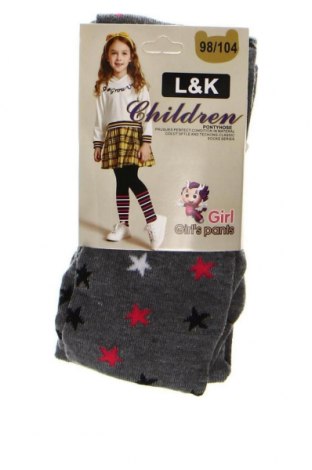 Детски чорапогащник L&k, Размер 2-3y/ 98-104 см, Цвят Многоцветен, Цена 19,75 лв.