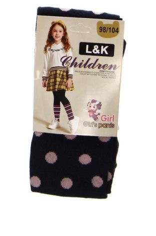 Детски чорапогащник L&k, Размер 2-3y/ 98-104 см, Цвят Многоцветен, Цена 14,22 лв.