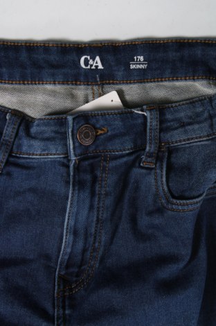 Detské džínsy  C&A, Veľkosť 15-18y/ 170-176 cm, Farba Modrá, Cena  5,99 €