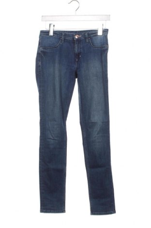 Dziecięce jeansy H&M, Rozmiar 12-13y/ 158-164 cm, Kolor Niebieski, Cena 22,20 zł