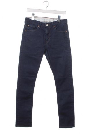 Dziecięce jeansy H&M, Rozmiar 13-14y/ 164-168 cm, Kolor Niebieski, Cena 33,78 zł