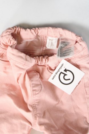 Детски дънки H&M, Размер 2-3y/ 98-104 см, Цвят Розов, Цена 8,00 лв.