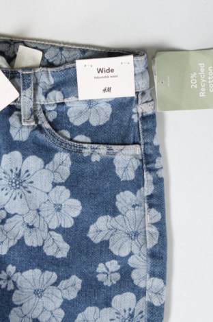 Dětské džíny  H&M, Velikost 9-10y/ 140-146 cm, Barva Modrá, Cena  355,00 Kč