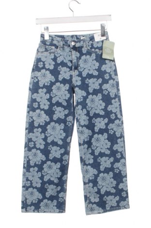 Dziecięce jeansy H&M, Rozmiar 9-10y/ 140-146 cm, Kolor Niebieski, Cena 65,65 zł