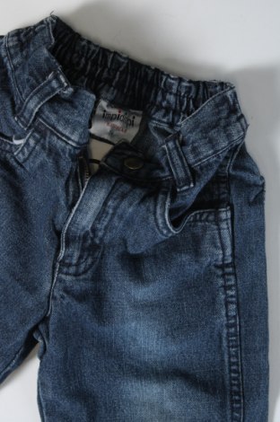 Dziecięce jeansy Impidimpi, Rozmiar 6-9m/ 68-74 cm, Kolor Niebieski, Cena 21,57 zł