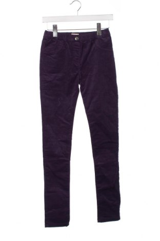 Pantaloni de catifea reiată, pentru copii Du Pareil Au Meme, Mărime 11-12y/ 152-158 cm, Culoare Mov, Preț 46,89 Lei
