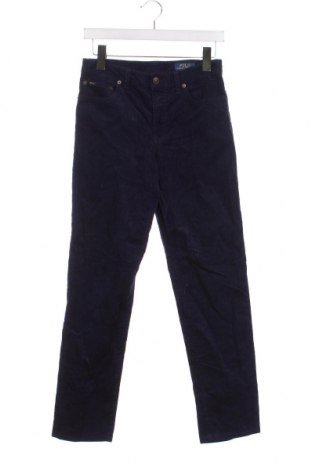 Pantaloni de catifea reiată, pentru copii Polo By Ralph Lauren, Mărime 15-18y/ 170-176 cm, Culoare Albastru, Preț 97,50 Lei