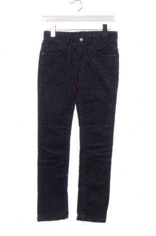 Pantaloni de catifea reiată, pentru copii United Colors Of Benetton, Mărime 11-12y/ 152-158 cm, Culoare Albastru, Preț 21,17 Lei