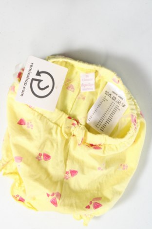 Детски къс панталон Dopo Dopo, Размер 2-3m/ 56-62 см, Цвят Жълт, Цена 7,62 лв.