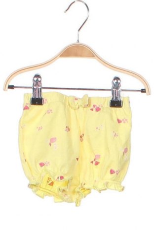 Παιδικό κοντό παντελόνι Dopo Dopo, Μέγεθος 2-3m/ 56-62 εκ., Χρώμα Κίτρινο, Τιμή 1,81 €
