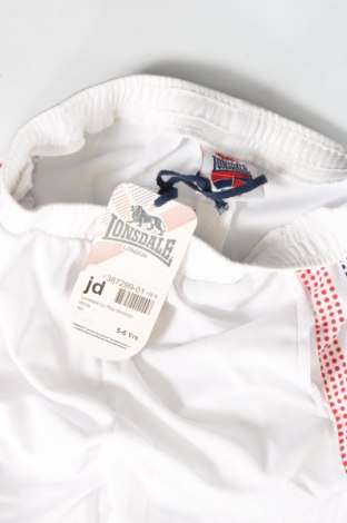 Dětské krátké kalhoty  Lonsdale, Velikost 5-6y/ 116-122 cm, Barva Bílá, Cena  70,00 Kč
