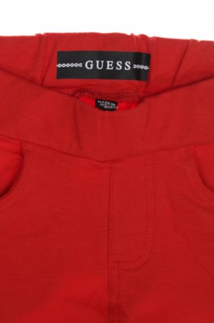 Dětské kalhoty  Guess, Velikost 18-24m/ 86-98 cm, Barva Červená, Cena  634,00 Kč