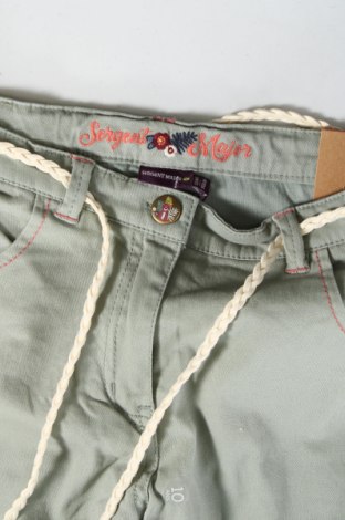 Pantaloni pentru copii Sergent Major, Mărime 9-10y/ 140-146 cm, Culoare Verde, Preț 33,68 Lei
