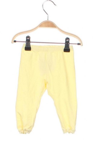 Dziecięce spodnie United Colors Of Benetton, Rozmiar 9-12m/ 74-80 cm, Kolor Żółty, Cena 14,34 zł