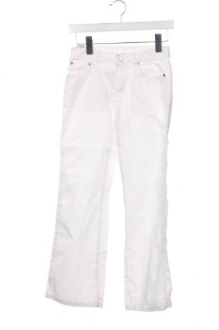 Dziecięce spodnie United Colors Of Benetton, Rozmiar 9-10y/ 140-146 cm, Kolor Biały, Cena 34,07 zł