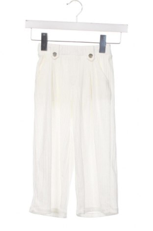 Детски панталон Zara, Размер 4-5y/ 110-116 см, Цвят Бял, Цена 7,20 лв.