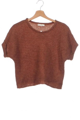 Детски пуловер C&A, Размер 13-14y/ 164-168 см, Цвят Кафяв, Цена 10,54 лв.