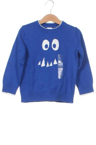 Детски пуловер Gap Baby, Размер 3-4y/ 104-110 см, Цвят Син, Цена 25,40 лв.