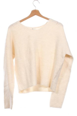 Детски пуловер H&M, Размер 14-15y/ 168-170 см, Цвят Бял, Цена 8,33 лв.