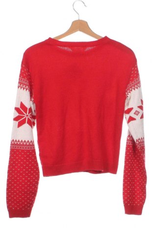 Детски пуловер H&M, Размер 12-13y/ 158-164 см, Цвят Червен, Цена 10,03 лв.