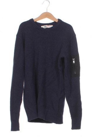 Детски пуловер H&M, Размер 12-13y/ 158-164 см, Цвят Син, Цена 10,88 лв.