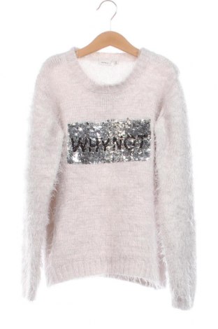 Детски пуловер Name It, Размер 12-13y/ 158-164 см, Цвят Бял, Цена 11,21 лв.