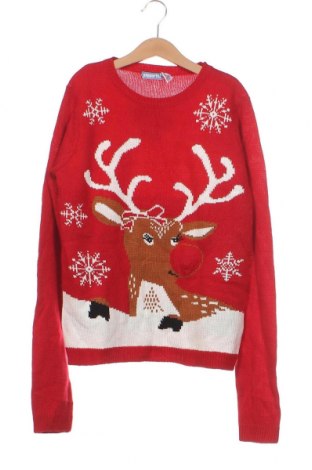Детски пуловер Pepperts!, Размер 12-13y/ 158-164 см, Цвят Червен, Цена 9,99 лв.