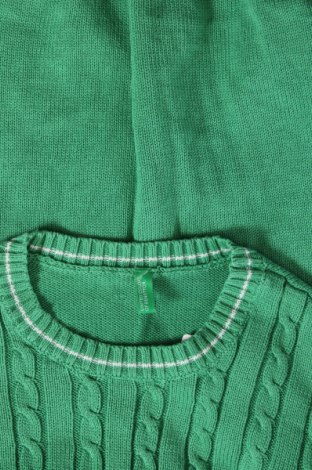 Детски пуловер United Colors Of Benetton, Размер 12-13y/ 158-164 см, Цвят Зелен, Цена 21,50 лв.