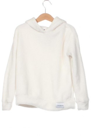Kinder Sweatshirts Calvin Klein Jeans, Größe 5-6y/ 116-122 cm, Farbe Weiß, Preis 18,57 €