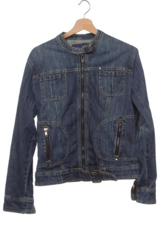 Detská džínsová bunda , Veľkosť 14-15y/ 168-170 cm, Farba Modrá, Cena  4,11 €