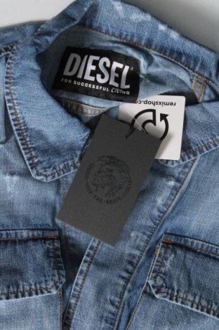 Dětská džínová bunda  Diesel, Velikost 11-12y/ 152-158 cm, Barva Modrá, Cena  2 575,00 Kč