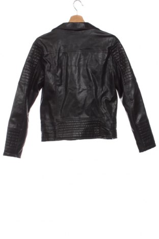Detská kožená bunda , Veľkosť 12-13y/ 158-164 cm, Farba Čierna, Cena  20,41 €