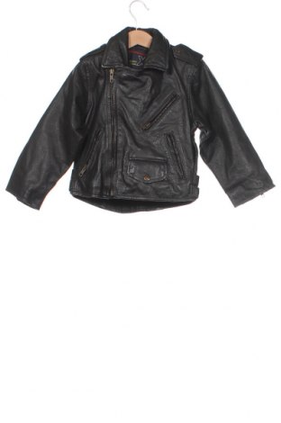Dětská kožená bunda , Velikost 2-3y/ 98-104 cm, Barva Černá, Cena  381,00 Kč