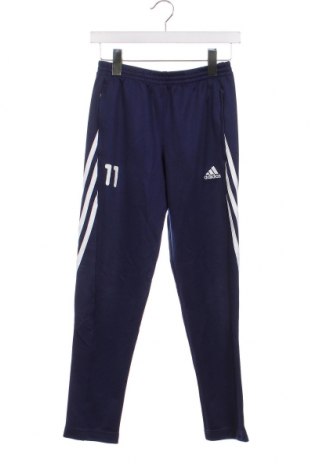 Kinder Sporthose Adidas, Größe 10-11y/ 146-152 cm, Farbe Blau, Preis 14,61 €