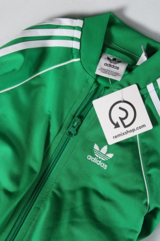 Детско спортно горнище Adidas Originals, Размер 2-3y/ 98-104 см, Цвят Зелен, Цена 74,00 лв.