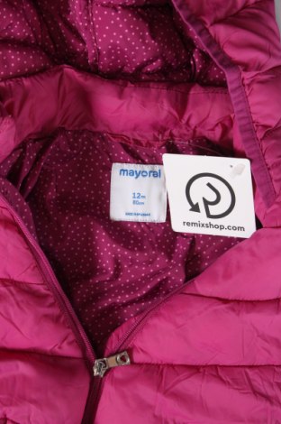 Παιδικό μπουφάν Mayoral, Μέγεθος 9-12m/ 74-80 εκ., Χρώμα Ρόζ , Τιμή 11,25 €