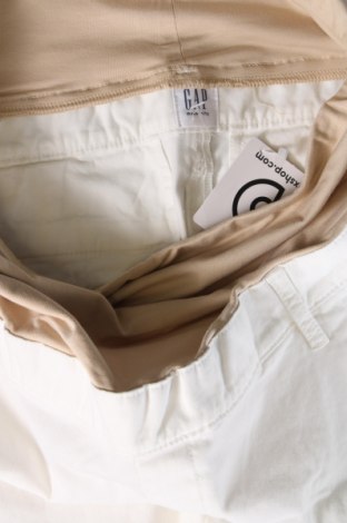 Γυναικείο κοντό παντελόνι εγκυμοσύνης Gap, Μέγεθος M, Χρώμα Λευκό, Τιμή 8,63 €