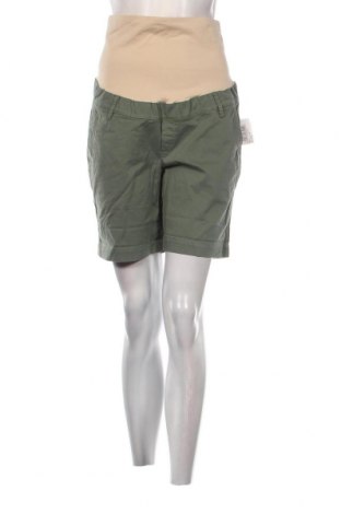 Къс панталон за бременни Gap, Размер S, Цвят Зелен, Цена 17,36 лв.