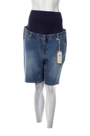Pantaloni scurți pentru gravide MAIAMAE, Mărime XL, Culoare Albastru, Preț 47,37 Lei