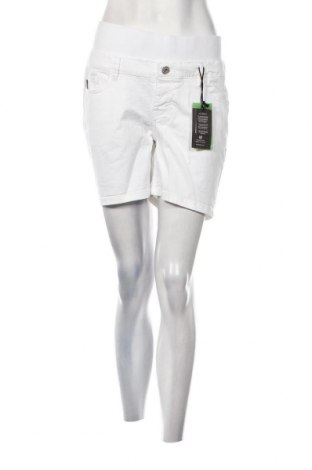 Γυναικείο κοντό παντελόνι εγκυμοσύνης Supermom, Μέγεθος XL, Χρώμα Λευκό, Τιμή 9,27 €