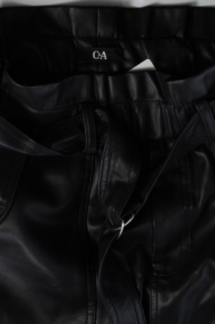 Kožená sukně  C&A, Velikost XS, Barva Černá, Cena  94,00 Kč