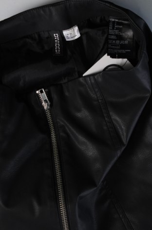 Fustă de piele H&M Divided, Mărime XS, Culoare Negru, Preț 7,50 Lei