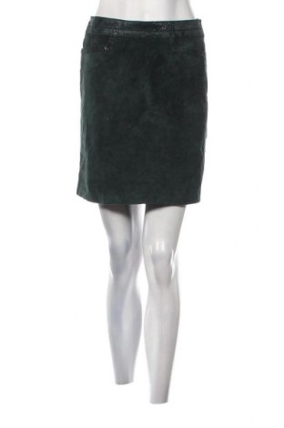 Δερμάτινη φούστα Hallhuber, Μέγεθος XS, Χρώμα Πράσινο, Τιμή 31,40 €