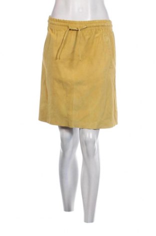 Δερμάτινη φούστα Oakwood, Μέγεθος S, Χρώμα Κίτρινο, Τιμή 51,34 €