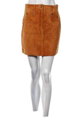 Δερμάτινη φούστα S.Oliver, Μέγεθος XS, Χρώμα Καφέ, Τιμή 36,49 €