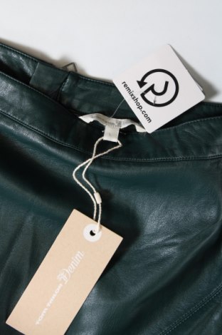 Kožená sukňa  Tom Tailor, Veľkosť L, Farba Zelená, Cena  6,28 €