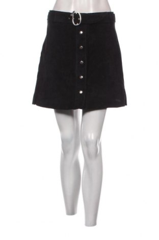 Kožená sukňa  Zara, Veľkosť S, Farba Čierna, Cena  22,68 €